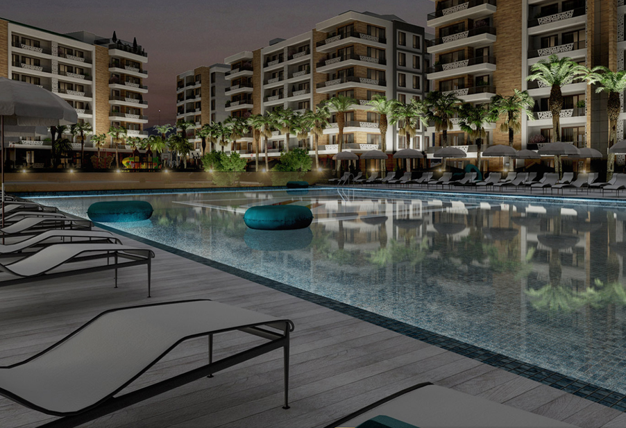 Antalya Deluxe Konutları İnşaatı